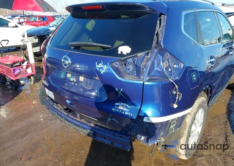 2017 Nissan Rogue Sv из США, поврежденный, VIN KNMAT2MV2HP554124